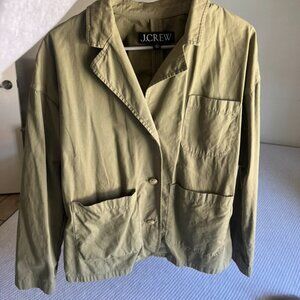 Green lightweight jacket J Crew